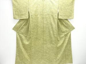 型染家屋風景模様小紋着物